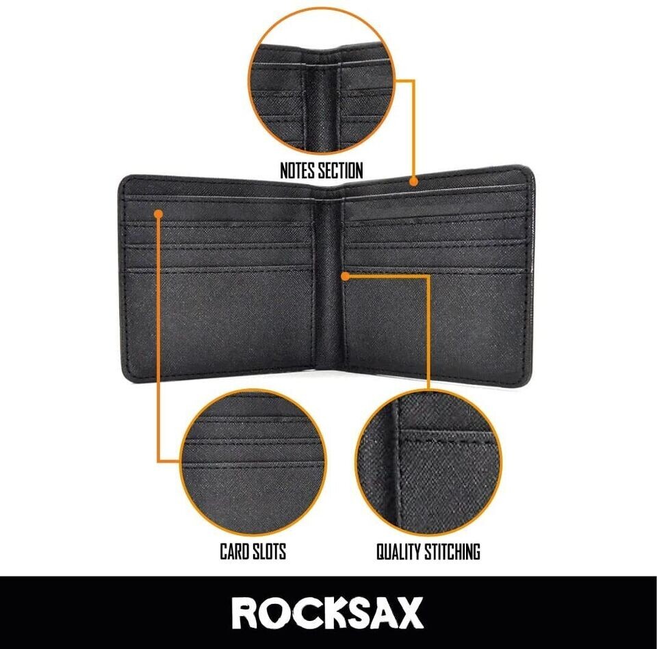 Rocksax Iron Maiden Wallet - Middle Finger