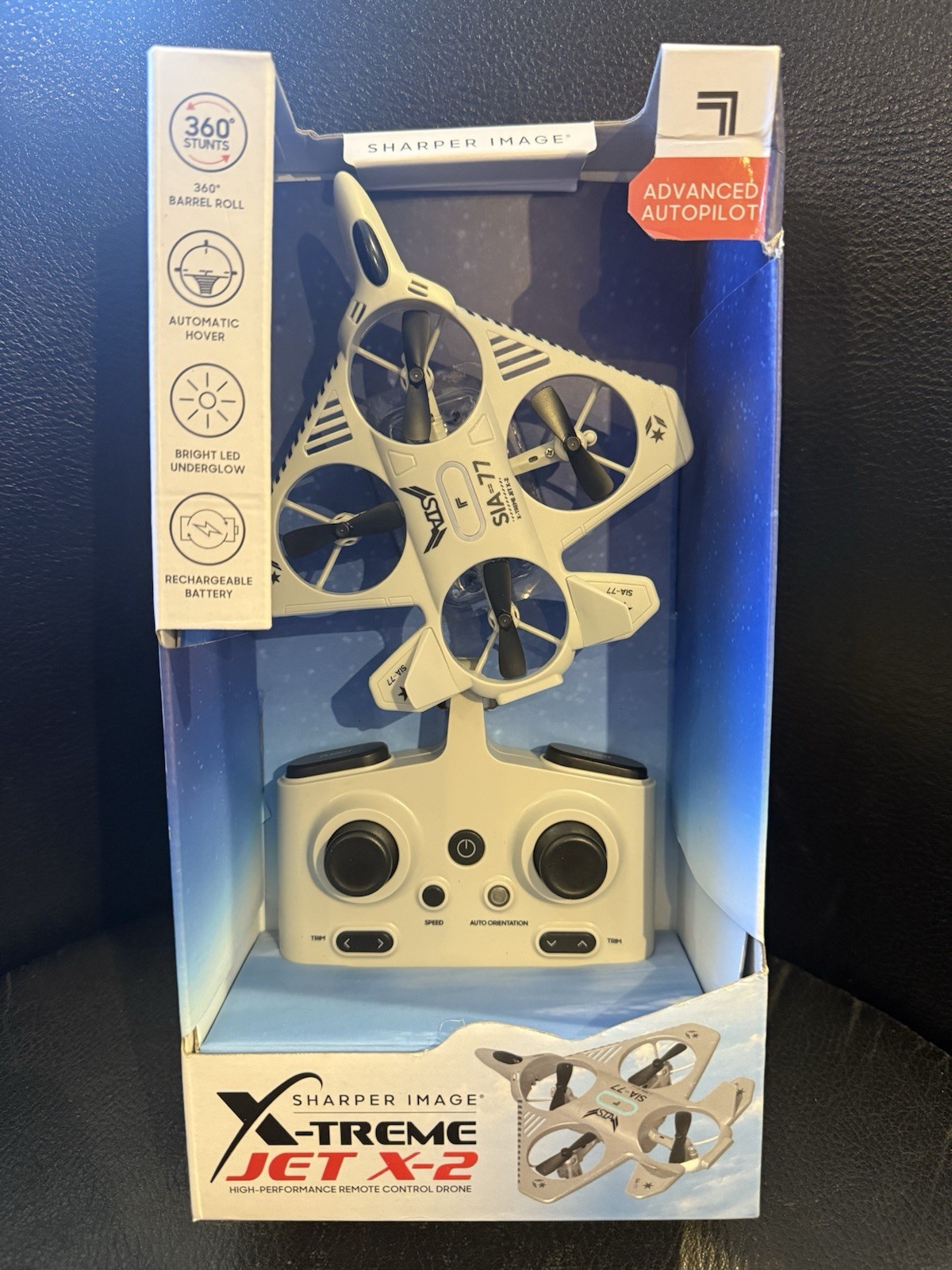 Sharper Image® X-Treme Jet X-2 High-Performance Remote Control Drone, 2.4 Ghz Lo