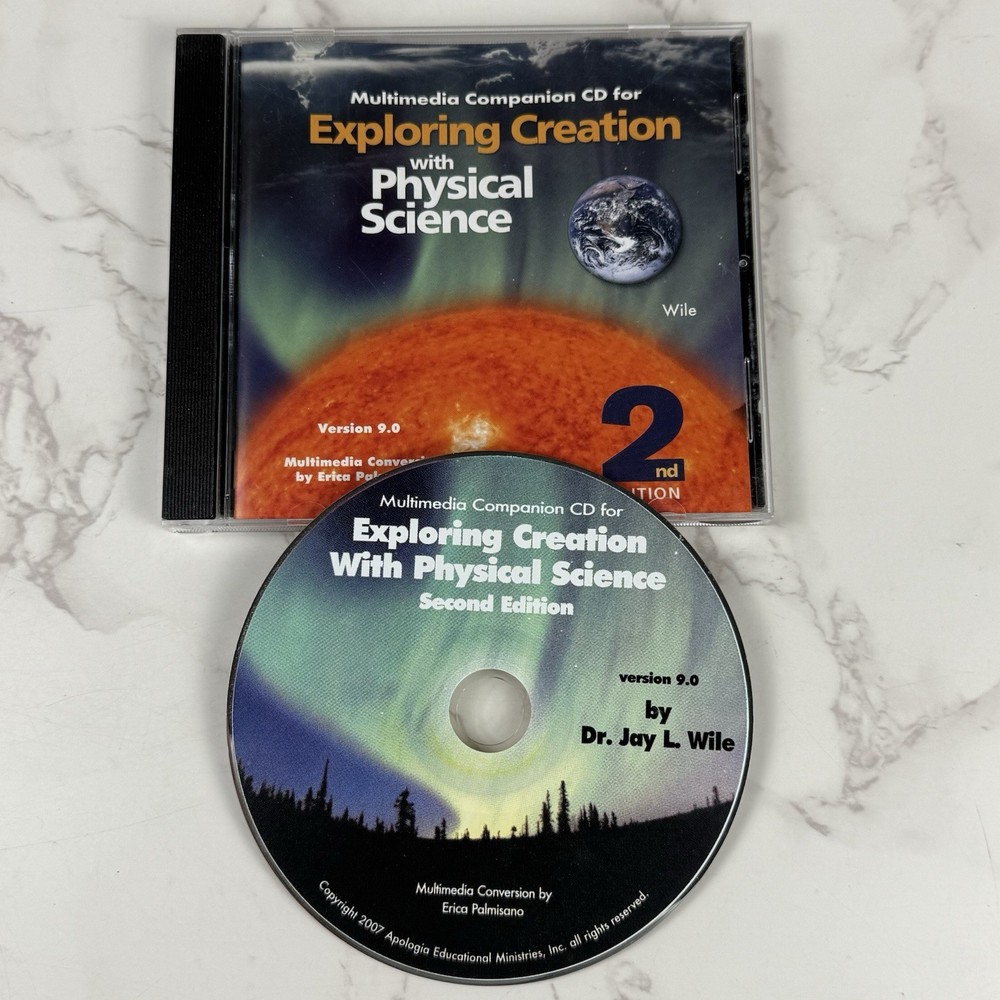 Exploring Creation with Physical Science 2nd Edition Companion CD Version 9.0