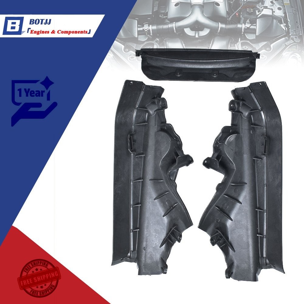 3x Engine Upper Compartment Partition Panel Fit For BMW X5 E70 2006-2013