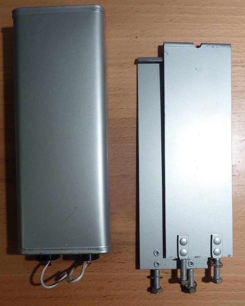 Lambda Oil Can Capacitor 4uf 660V includes Mountings,  Cornell Dubilier