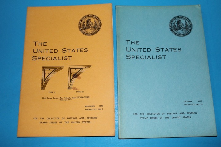 The United States Specialist Journal 1970 Full year BlueLakeStamps Timeless info