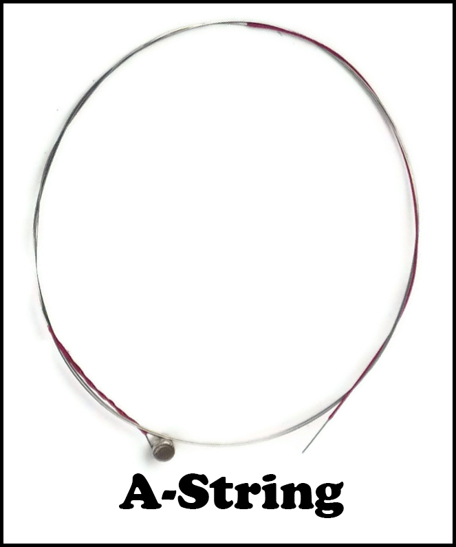 Violin Fiddle Steel String A-2 String for Student Violin in 1/4 Size