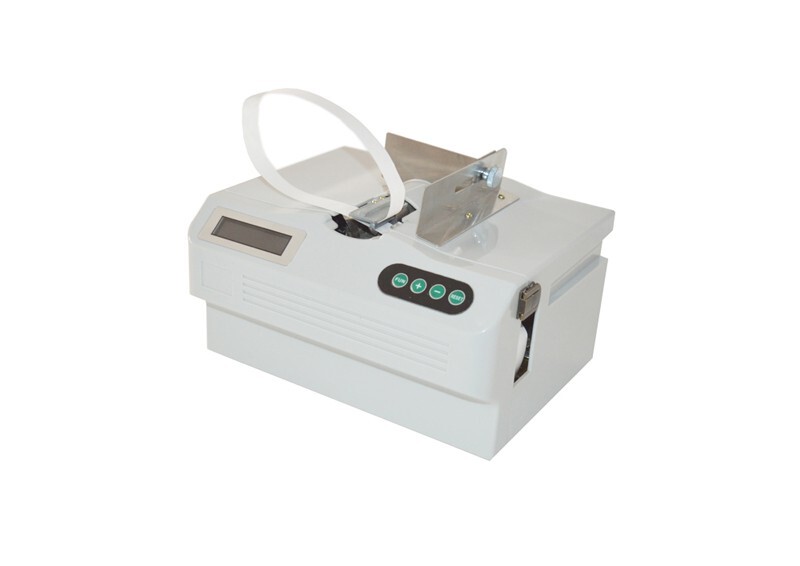 110V 60Hz Automatic Small Cross Binding Machine Banknote Binder Width 2.5CM-15CM