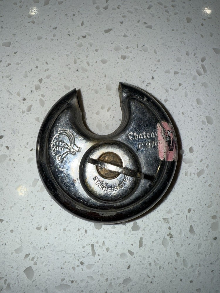 2 Chateau C-970 Hardened Padlocks