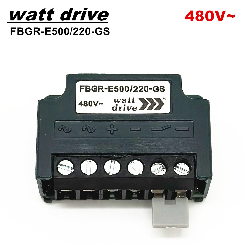 watt drive FBGR-E500/220-GS Motor Half wave Brake Rectifier 480V module