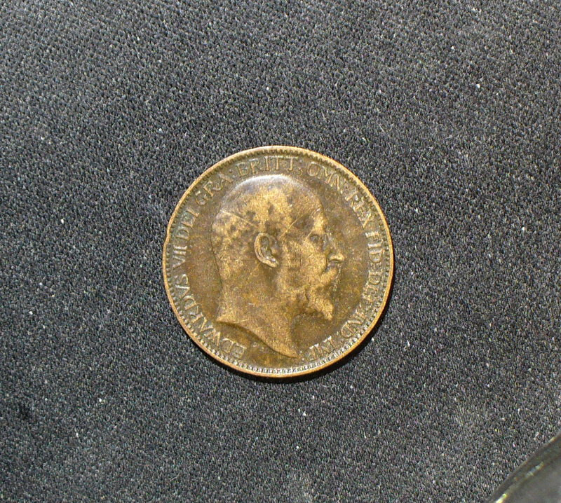 Great Britain 1905 Farthing Bronze Coin