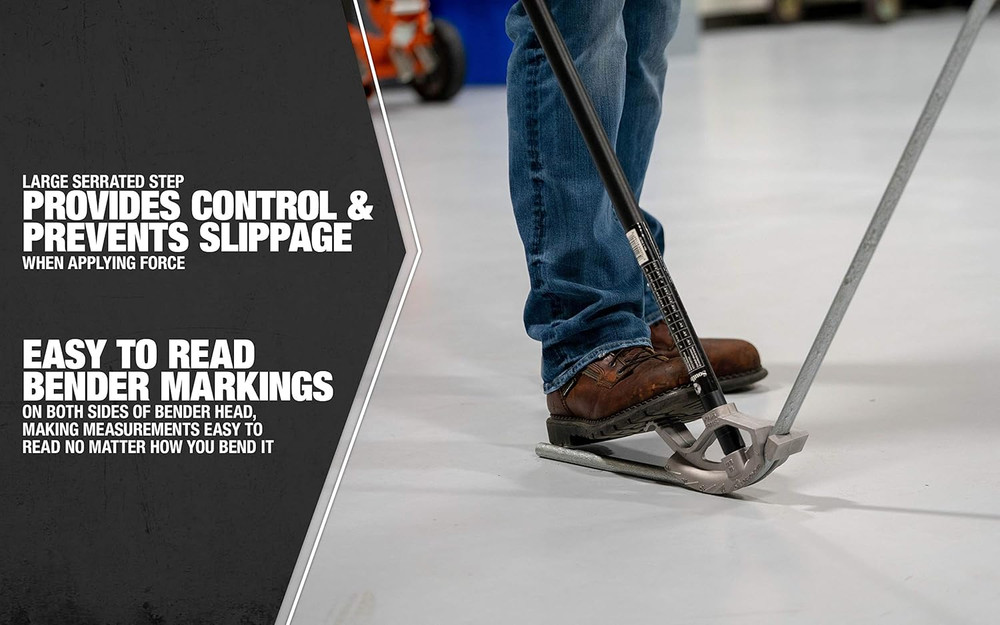 Conduit Bender & Handle - Precision Bending Tool for Electrical Conduit - Durabl