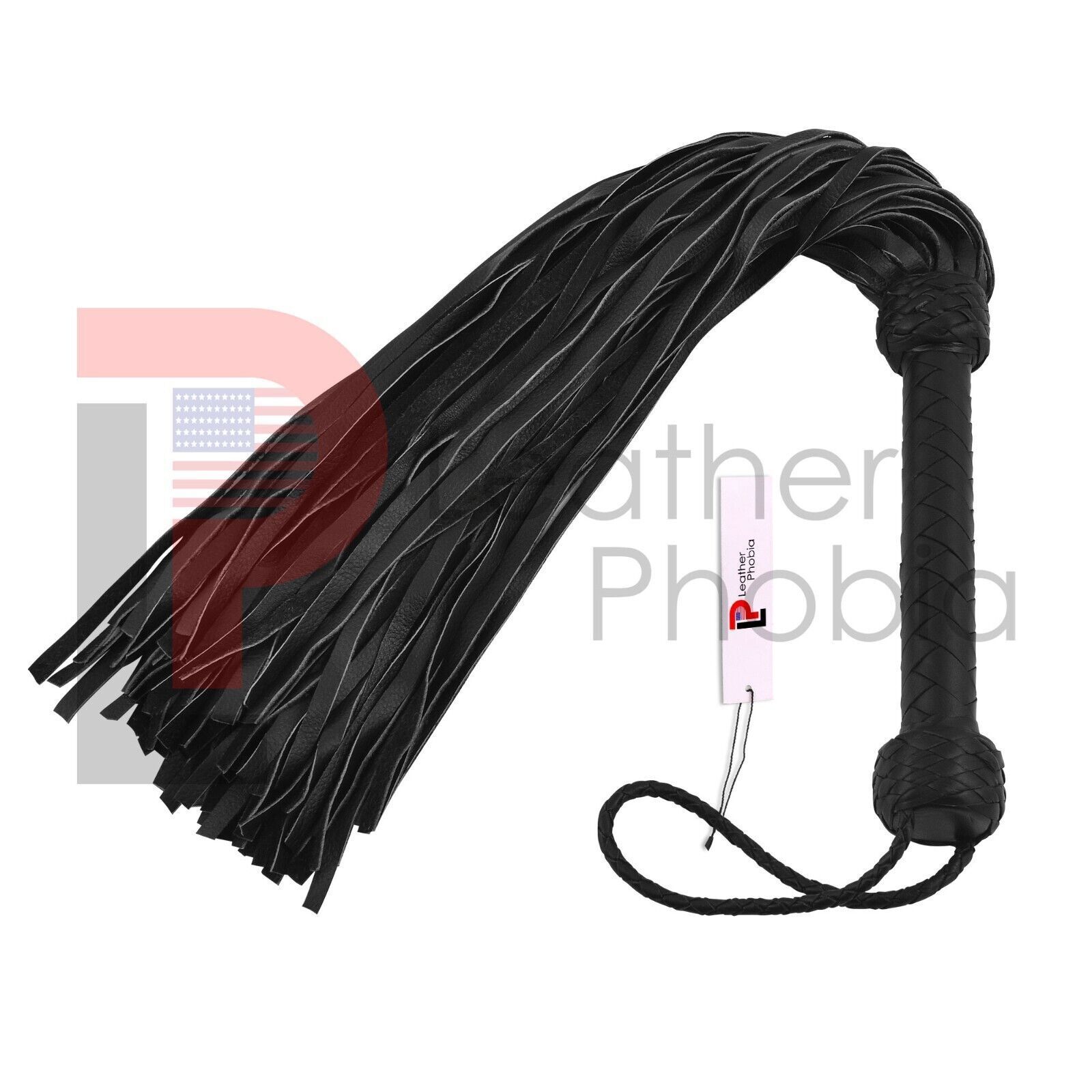 BDSM Genuine Cowhide Thick Leather Flogger 100 Tails Heavy & Thuddy impact Whip