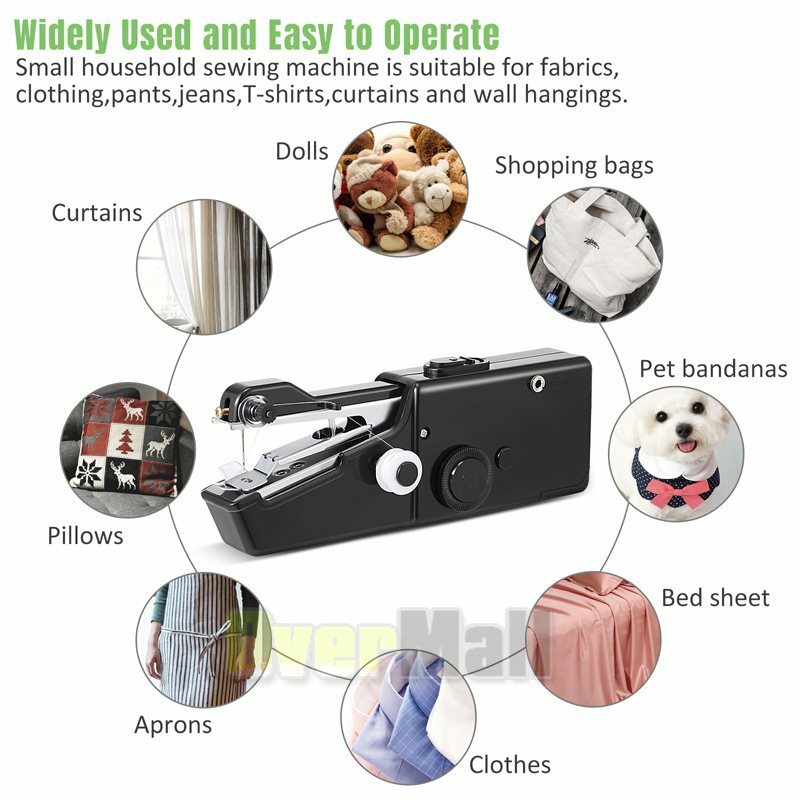 Handheld Sewing Machine, Mini Portable Electric Sewing Machine for Beginners DIY