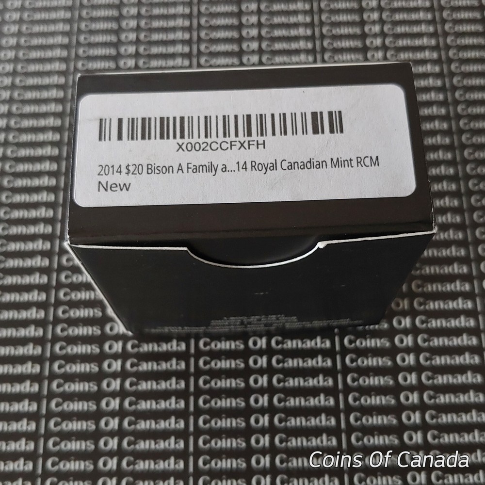 2014 Canada $20 The Bison - The Fight Fine Silver -Multiple Avail #coinsofcanada