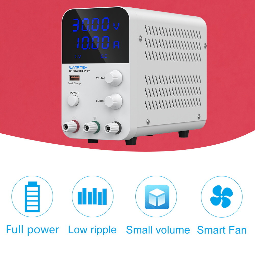 0~30V 60V 120V 160V 0~2A 3A 5A 10A Lab Adjustable DC Power Supply Bench switch