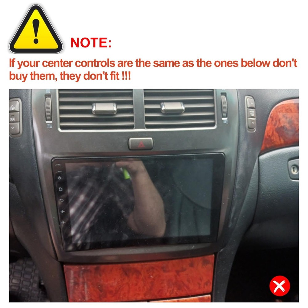 Android 13 Car Radio for LS430 9 Inch Touchscreen Android Auto CarPlay