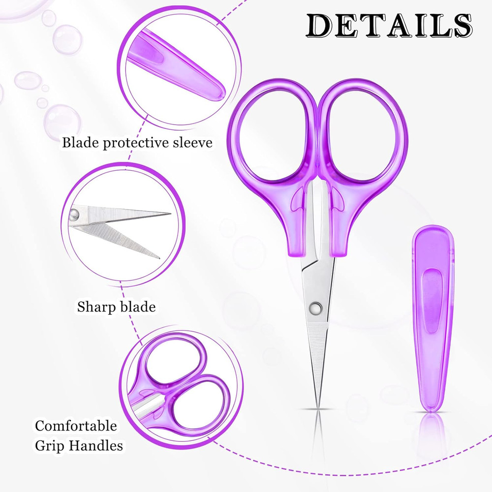 Small Craft Scissors 3.4" Tiny Travel All Purpose Scissors Stainless Steel Sharp