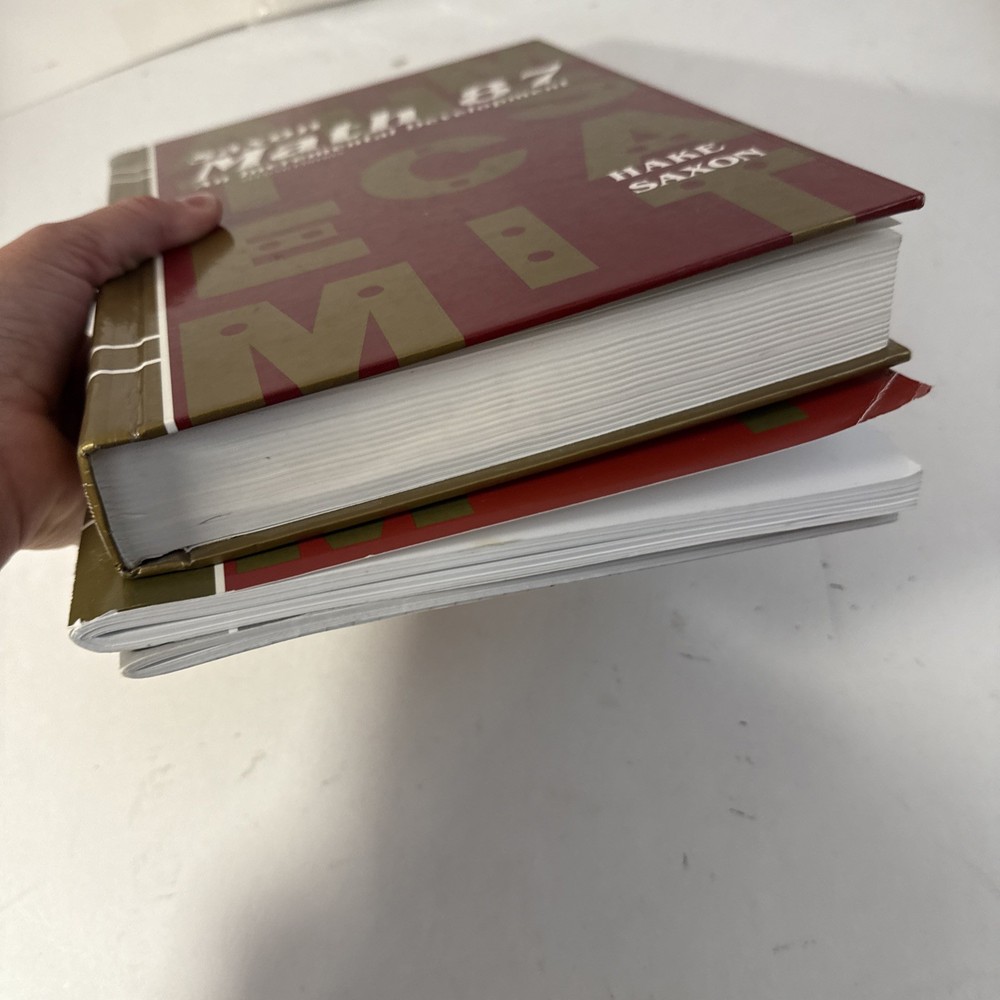 Saxon 87 Math SET (2nd Edition) 8/7 Textbook, Answer Key, & Test Forms,Very Good