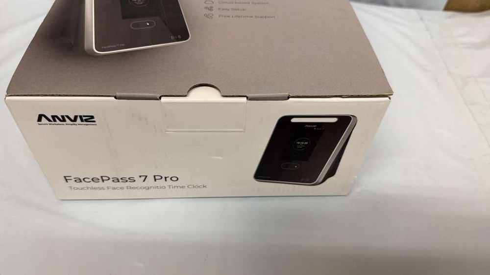 ANVIZ FacePass 7 Pro Touchless Face Recognitio Time Clock (E5)