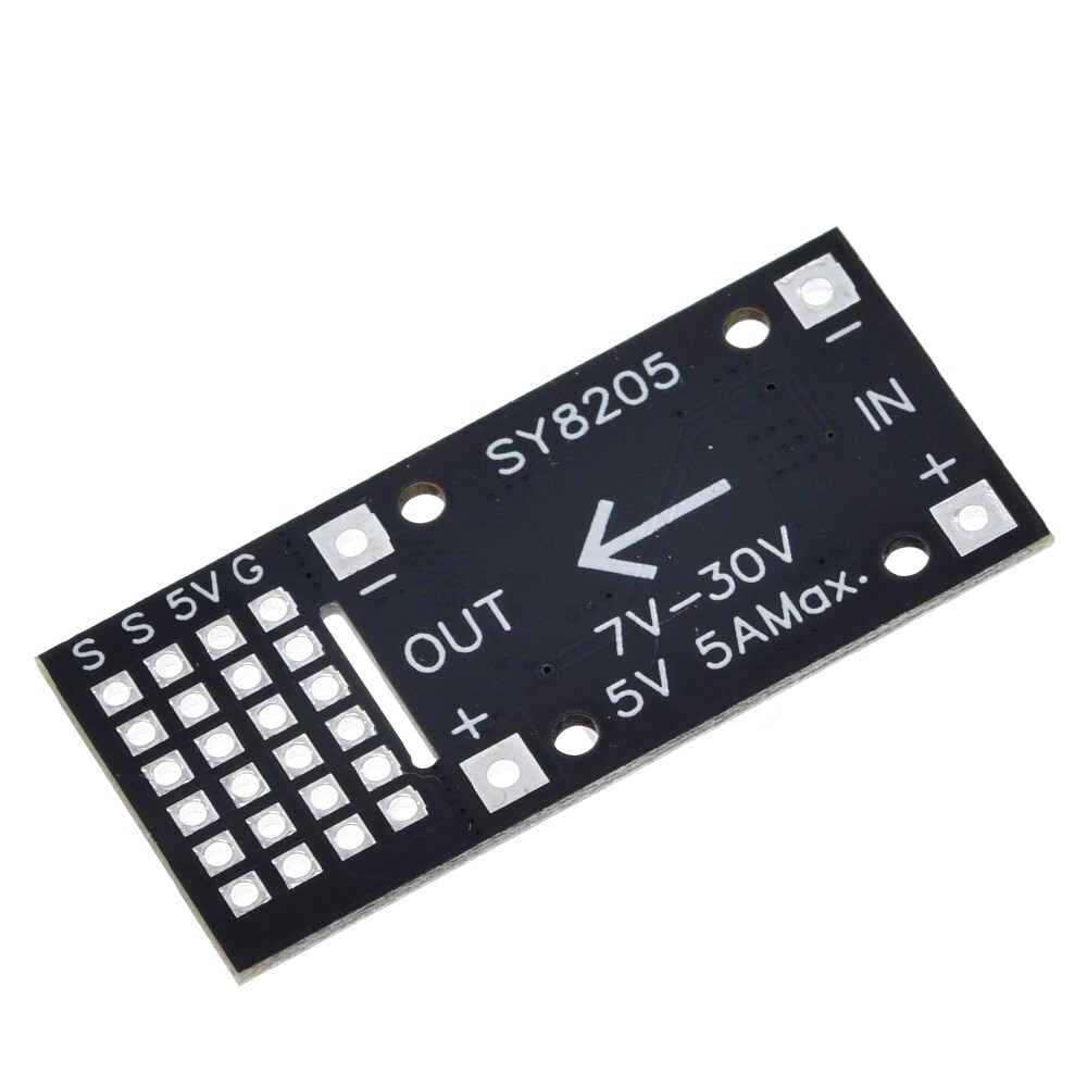 5V 5A Servo Driver Step-down Module MP2482 6 channel Servo Power Driver Board