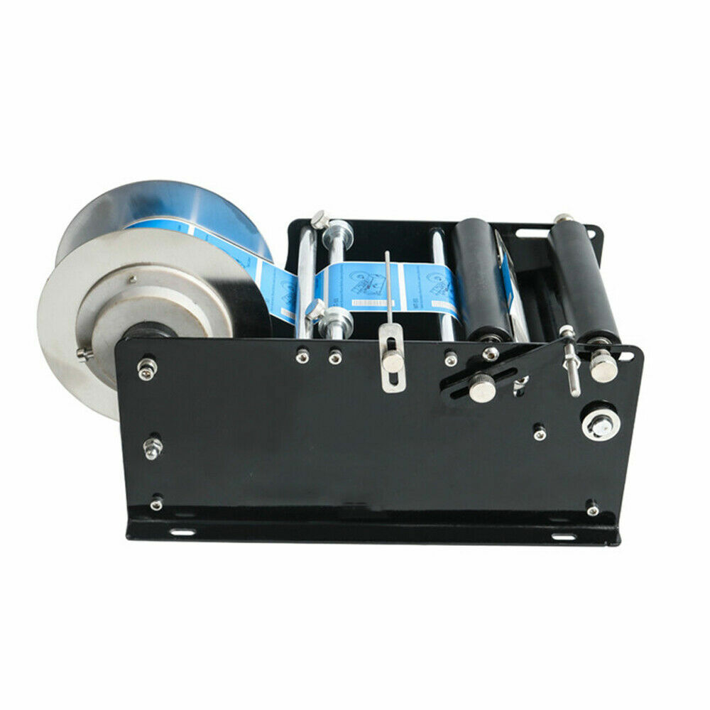 MT-30 Semi-automatic Round Bottle Labeling Machine Manual Label Maker Labeler