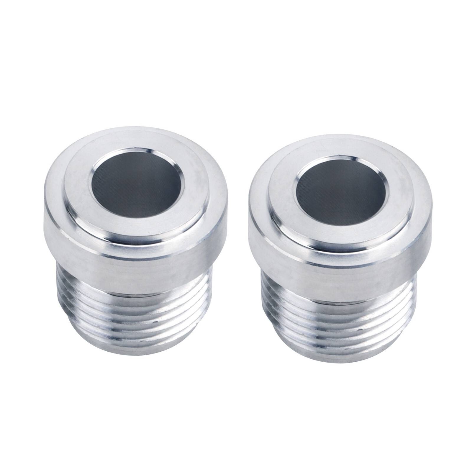 LokoCar Male 10AN Weld On Bung Fittings Adapter Kit AN10 Sealing Aluminum 2Pcs