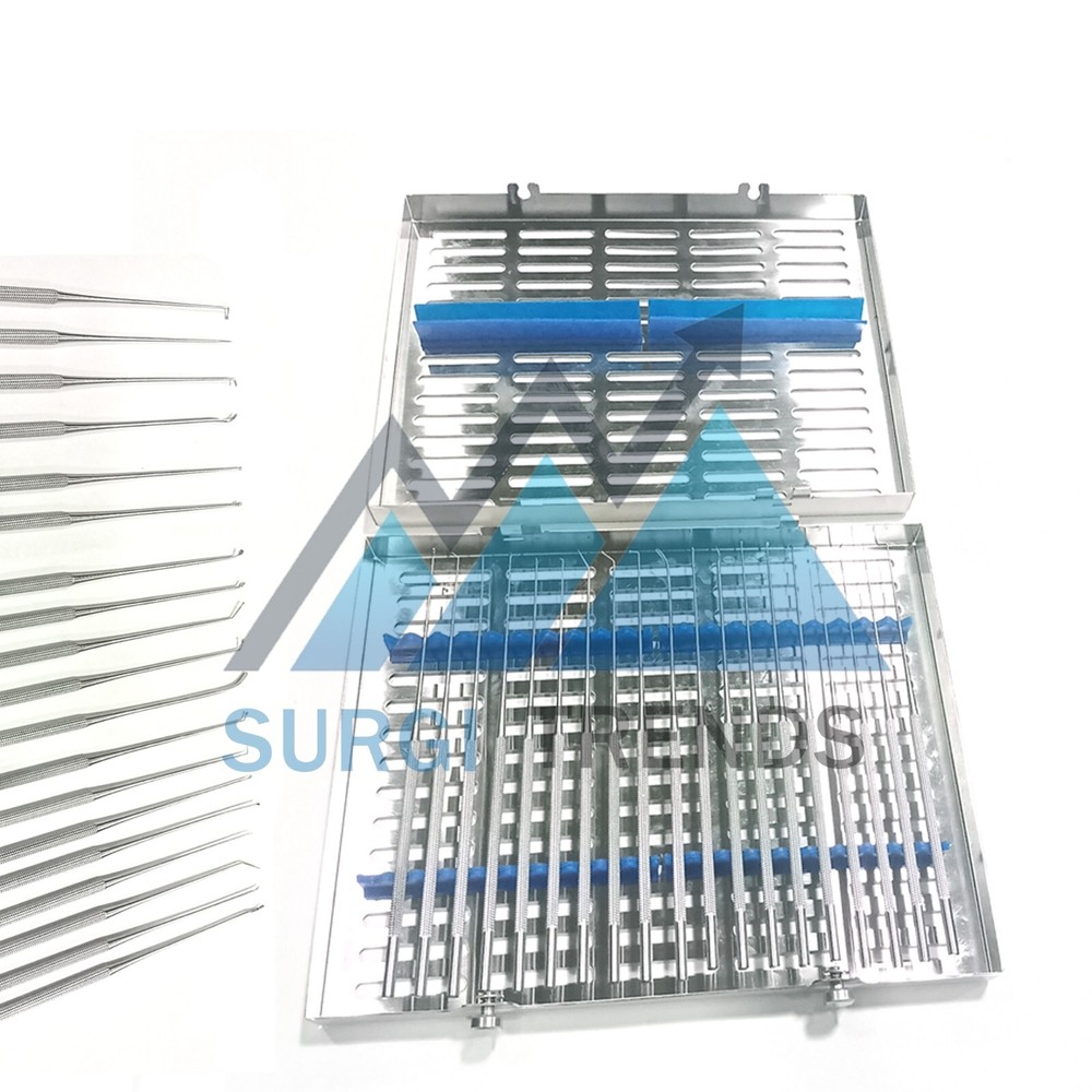Rhoton Micro Dissector Expanded Set 20 Pcs Neurosurgery Instruments Set
