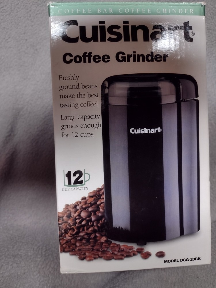 Cuisinart Coffee Grinder Model DCG-20BK New Open Box