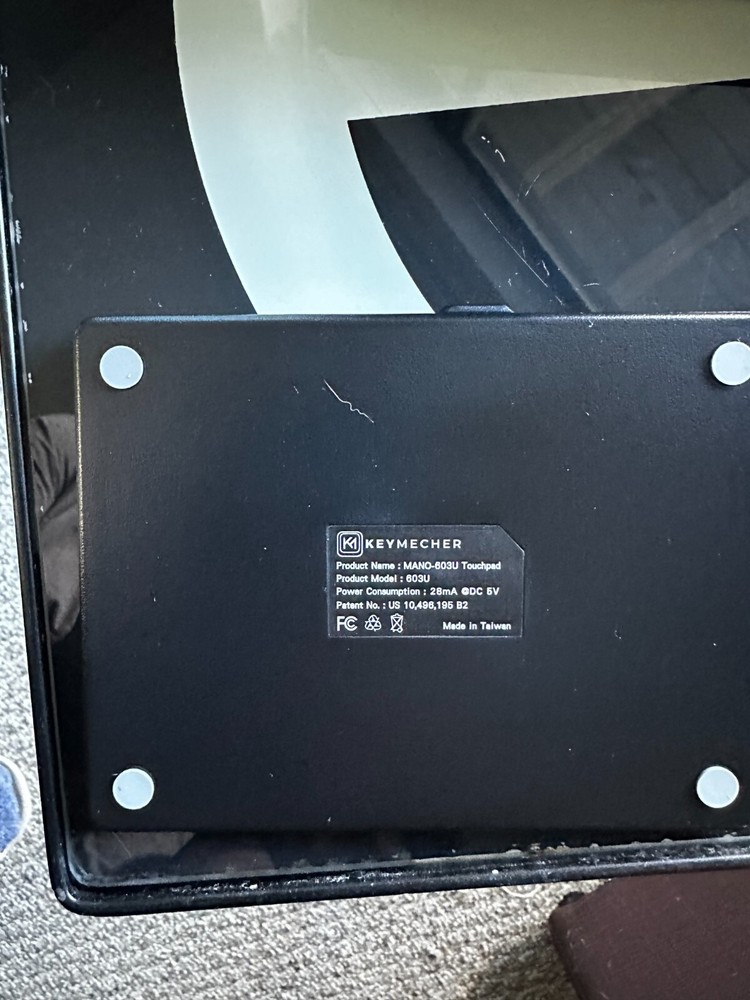 Keymecher Mano-603U Trackpad