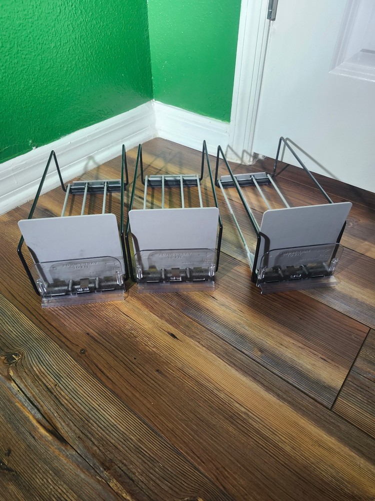 Retail Display Rack Lot – Trion Adjustable Tray + Wire Display Racks