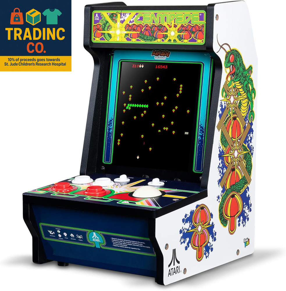- Atari Centipede Counter Series Game Machine, 5 Games, 8" Liquid Crystal Screen