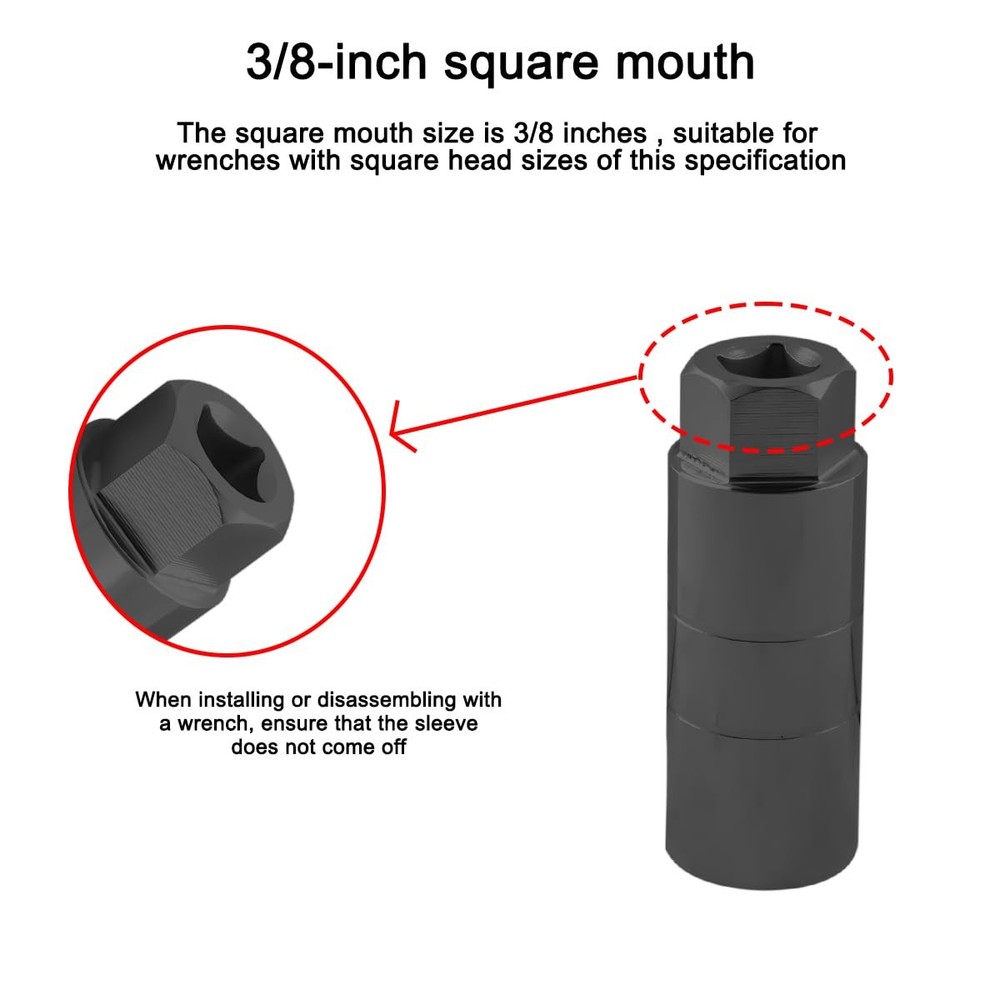Car Oil Pressure Sensor Socket, 6 Point Automotive Professional Switch Socket...