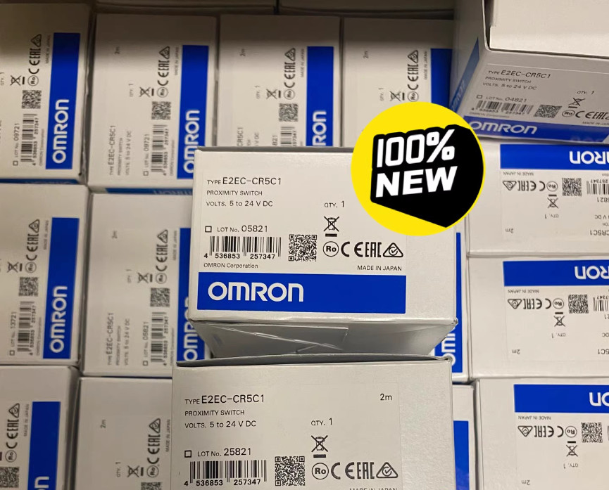 1PC Omron E2EC-CR5C1 E2ECCR5C1 Cable Amplifier Proximity Inductive Sensor