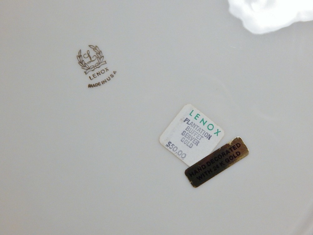 Lenox Large Plantation Buffet Server Tray