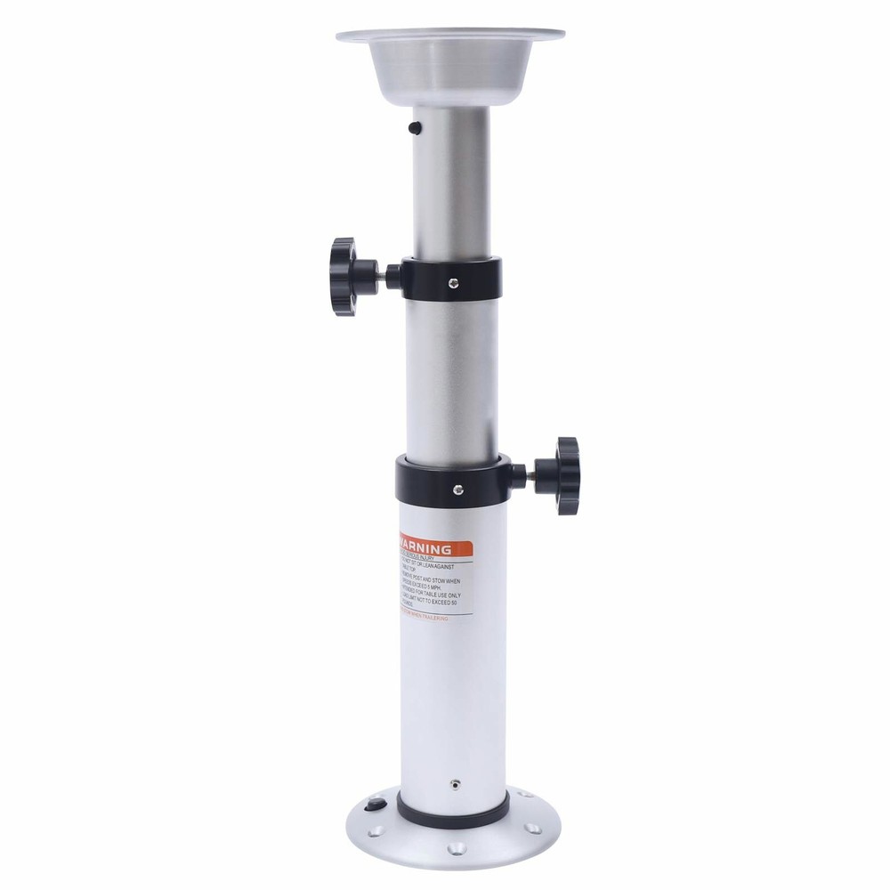 Height Adjustable 3-Section Pedestal Table Base Adjustable Table Pedestal Stand
