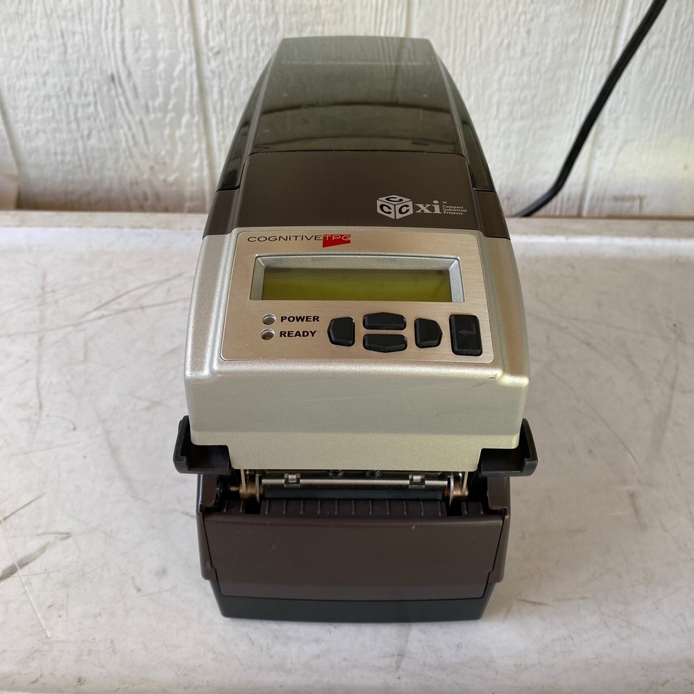 Cognitive TPG CXT2-1300 Thermal Barcode Label Printer Sold As Is