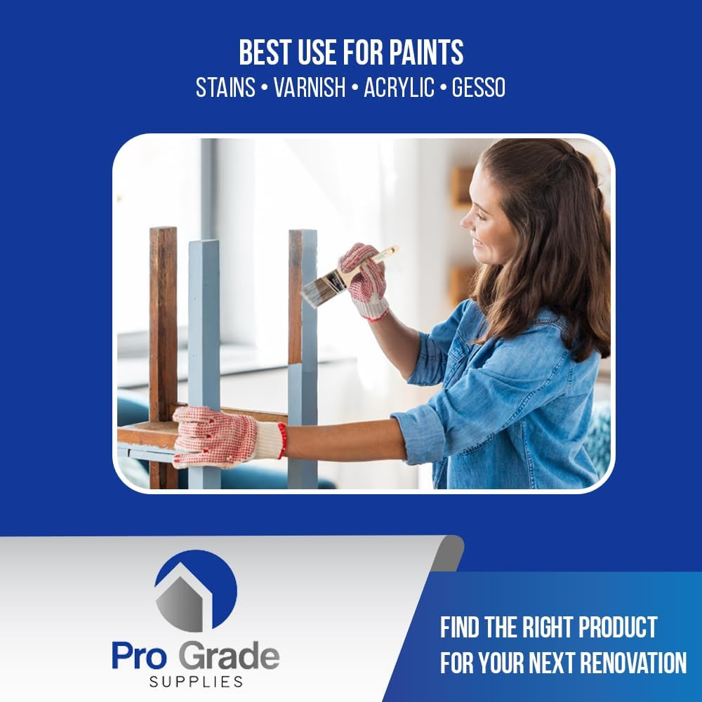 - Paint Brushes - 2Ea 3" Angle Brushes