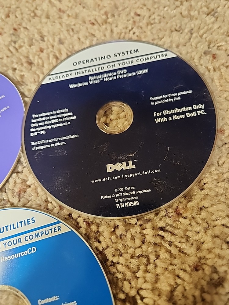 Dell Drivers & Utilities Computer Software Vista XP Resource