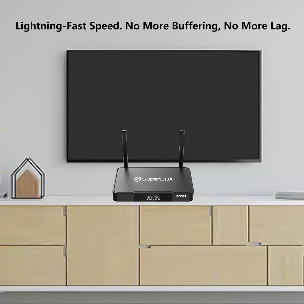 New SuperBox S6 Pro TV BOX Speech Control Speech Control Same-Day Shipment