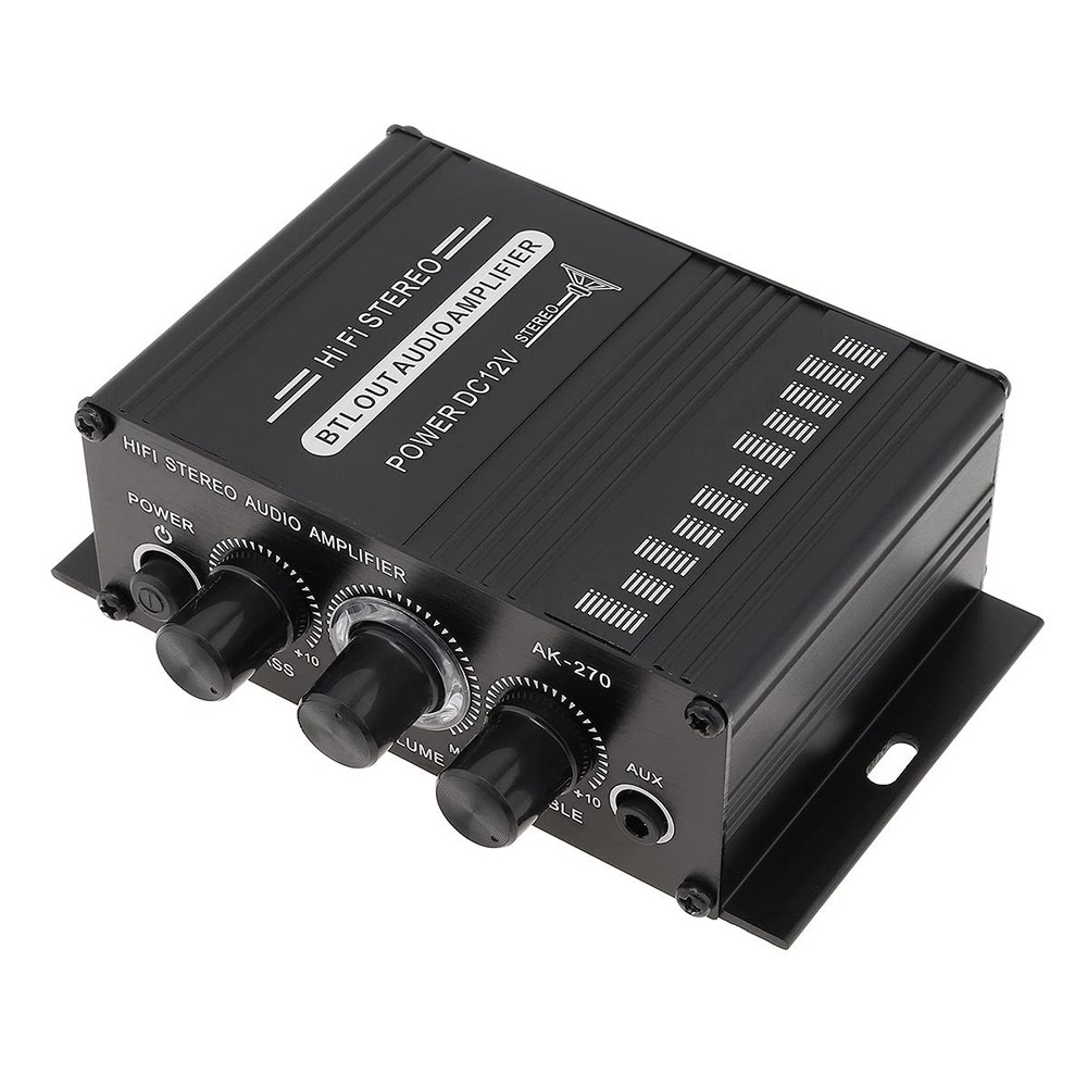 2-Channel Class D Power Amplifier with USB/SD/AUX Inputs - HIFI Audio Experience