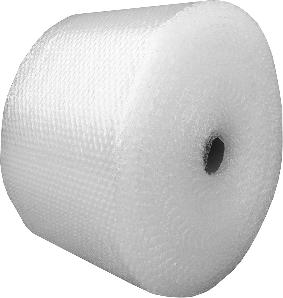 Amazon Basics Bubble Cushioning Wrap Roll Set (Large + Small)