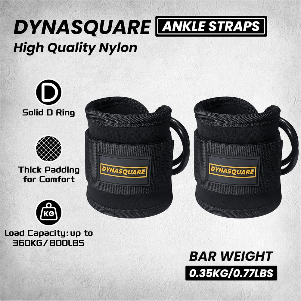 LAT Pulldown Attachments Combo, Cable Machine Accessories, Heavy Duty Steel