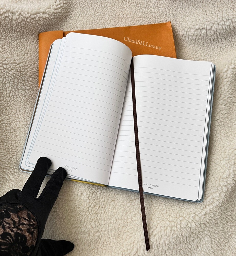 Auth Louis Vuitton Gl1119 Duck Jane Notebook MM - Kept Unused