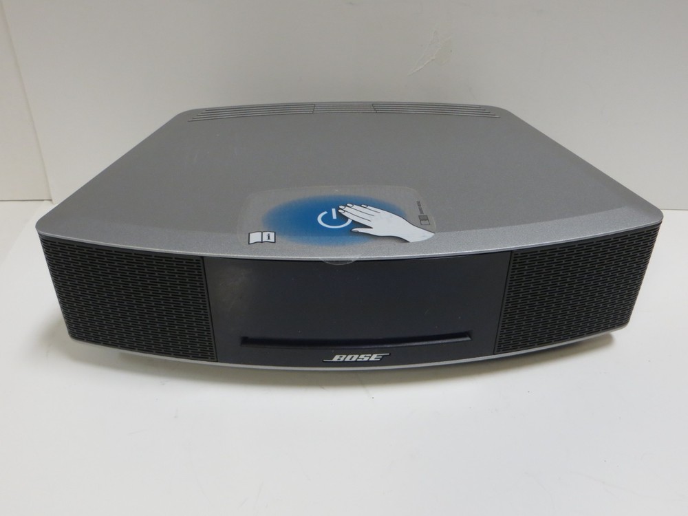Bose Wave Music System IV Shelf Stereo System - Platinum Silver nice work great