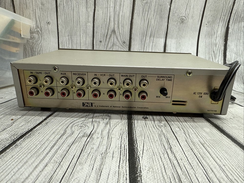 Archer Video Processor Model 15-1272A Radioshack Analog VHS Enhancer Untested