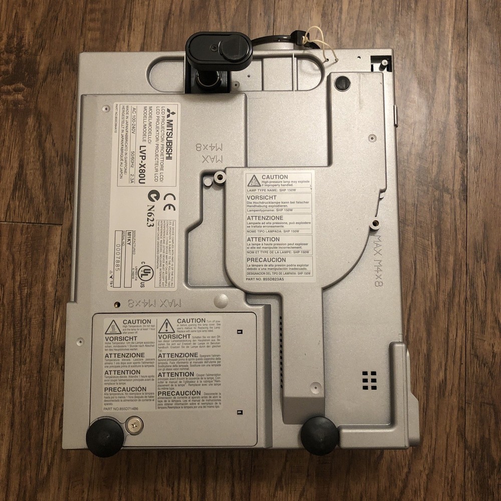 Mitsubishi LVP-X80U LCD Projector Multimedia Video Computer