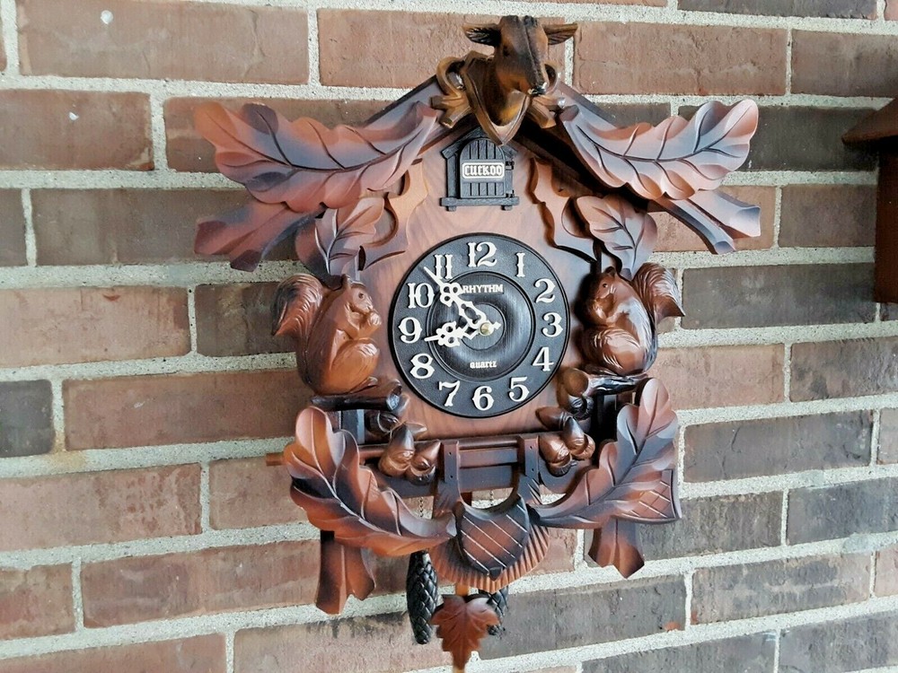 Cuckoo Clock - Quartz Bird & Stream Sounds - Rhythm Co.