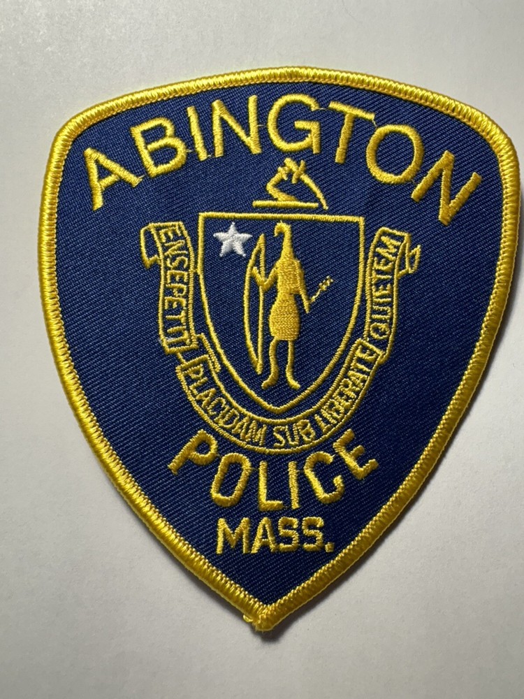 Abington Massachusetts Police Patch