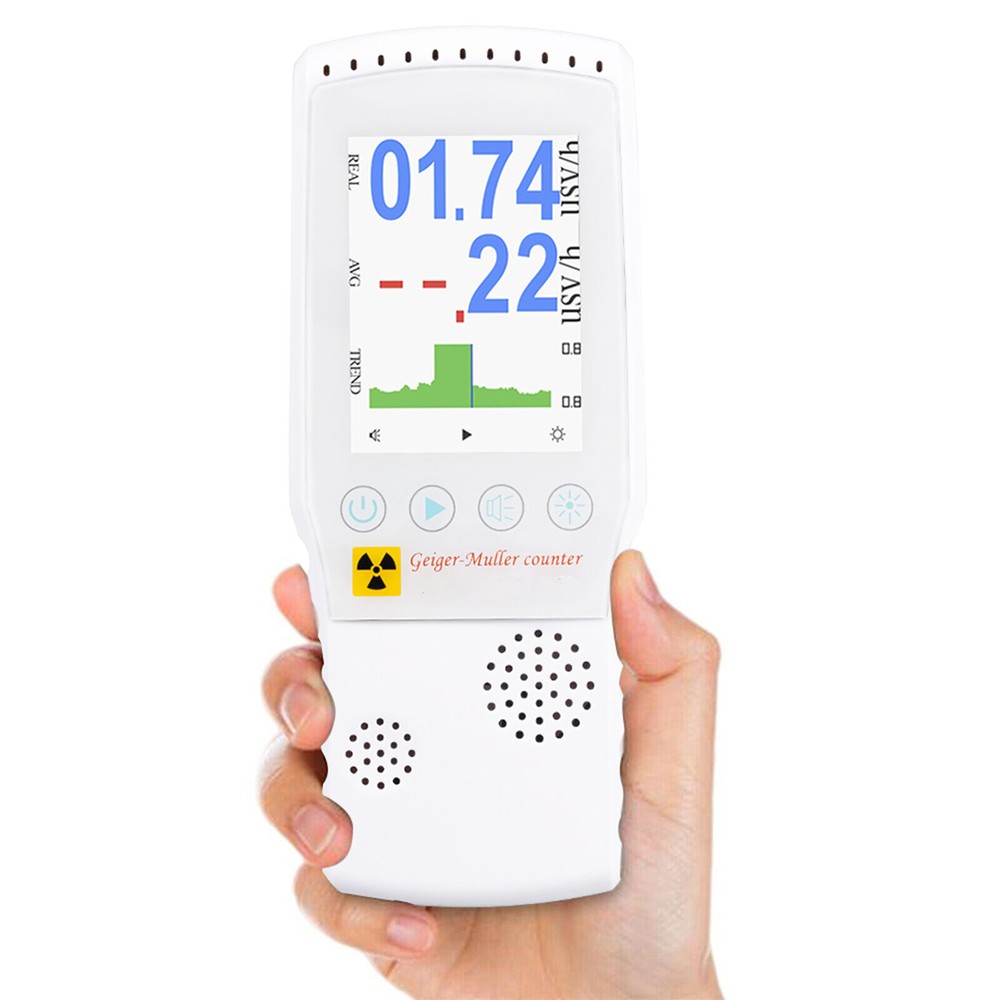 1xHandheld Geiger Counter β γ χ Nuclear Radiation Detector Dosimeter Test