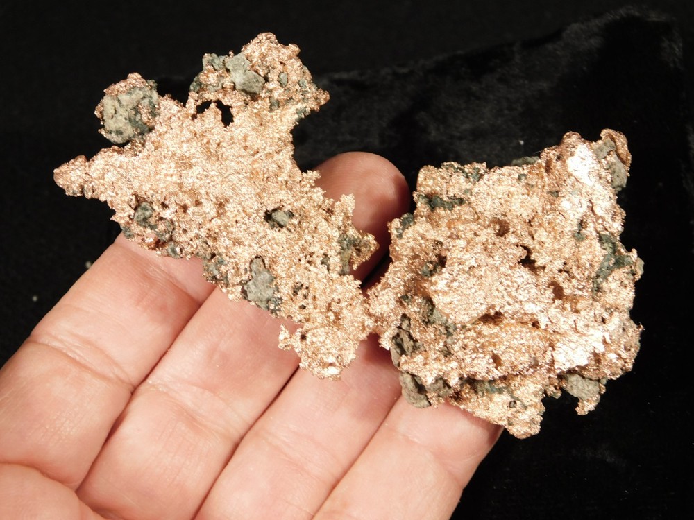 Big! Heavy Solid COPPER NUGGET or Native Copper Float From Michigan 172gr