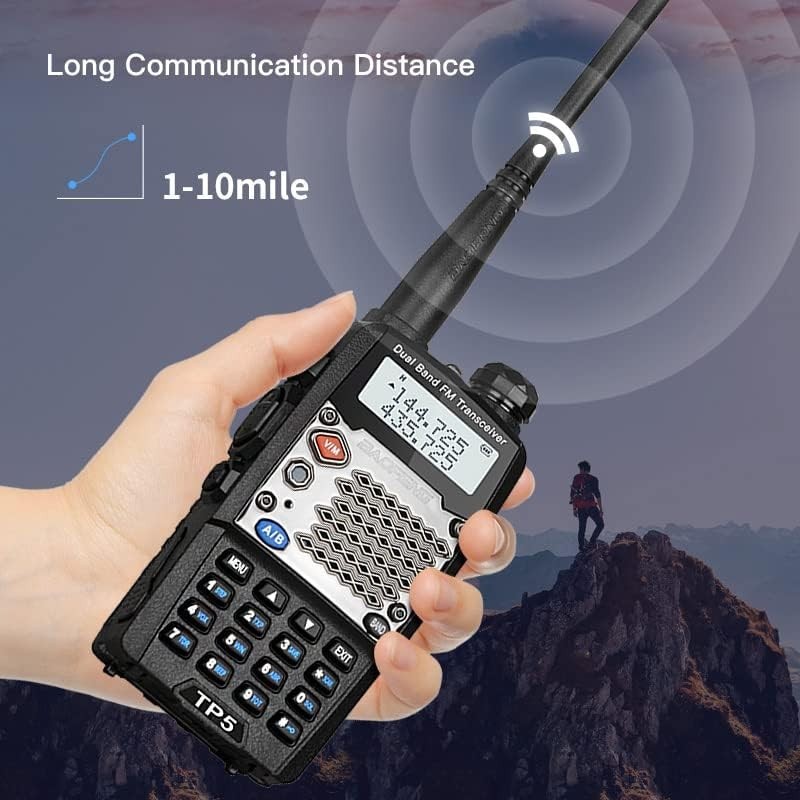 UV-5R TP5 8W Radio - Compact, User-Friendly & Versatile Communication Solution