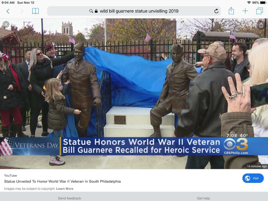 Wild Bill Signed Sketch 101st Airborne