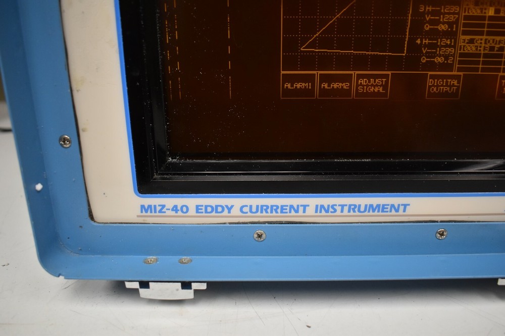 ZETEC - model MIZ-40A - Eddy Current Component Testing Machine w/ case - OH2